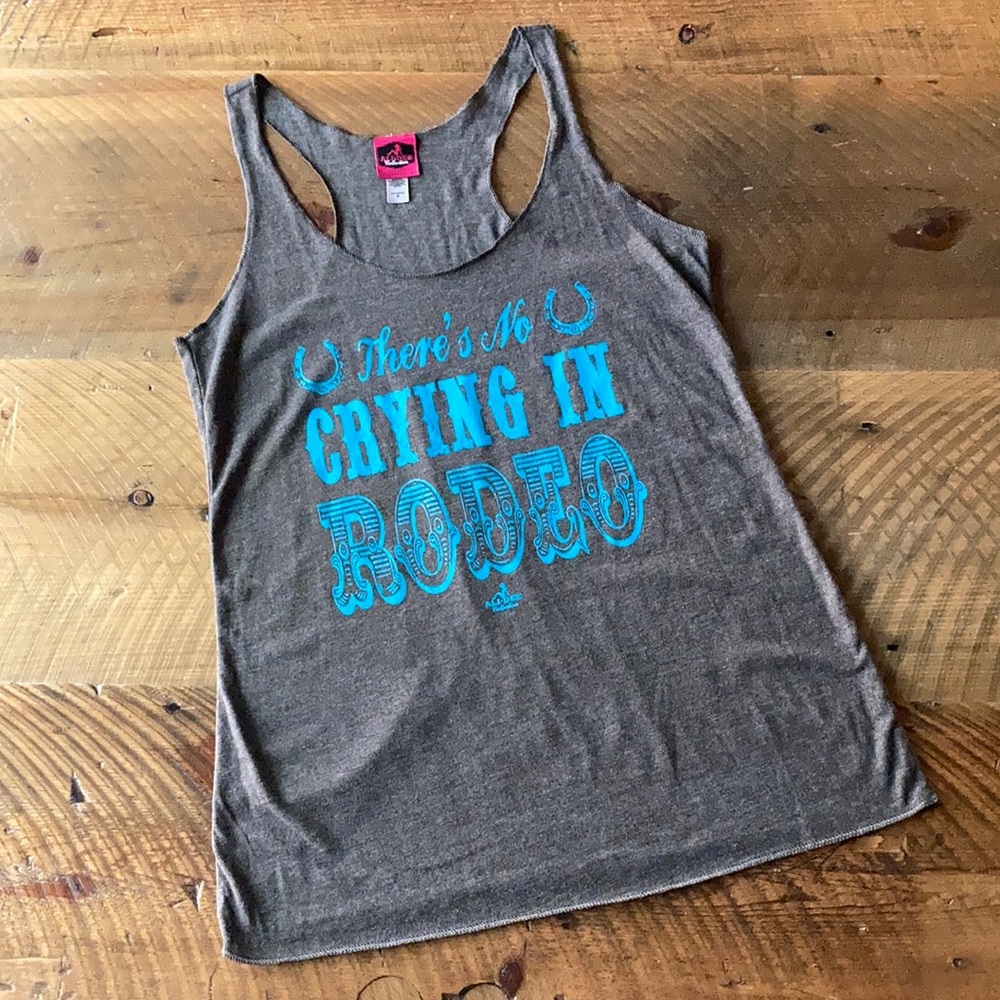 ALI DEE COLLECTION Rodeo Racerback Tank Top